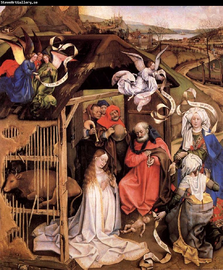 Robert Campin Jesus feed